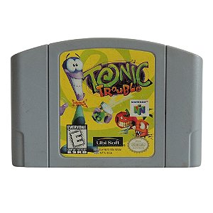 Jogo Tonic Trouble - N64