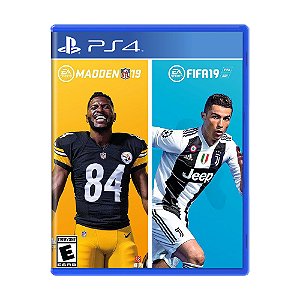 Jogo Madden NFL 19/FIFA 19 - PS4