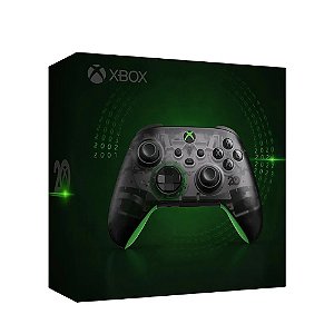 Controle Microsoft sem fio Edição Especial 20º Aniversário - Xbox Series S/X e Xbox One