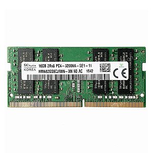 Memória Ram de Notebook PC4-3200AA-SE1-11, 16GB, DDR4, 3200MHz - SK Hynix