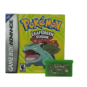 Jogo Pokémon LeafGreen Version - GBA