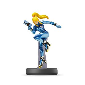 Nintendo Amiibo: Zero Suit Samus - Super Smash Bros - Wii U, New Nintendo 3DS e Switch