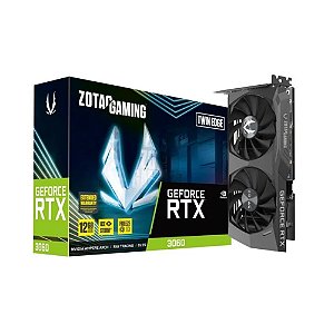 Placa de Vídeo Nvidia GeForce RTX 3060 Twin Edge OC, 12GB, GDDR6, 192-bit - Zotac Gaming