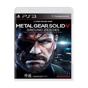 Jogo Metal Gear Solid V: Ground Zeroes - PS3 (Lacrado)