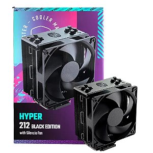 Air Cooler Hyper 212 Black Edition, 4 HeatPipes, 120mm - Cooler Master
