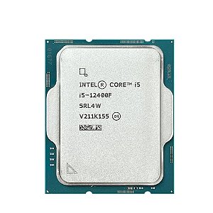 Processador Intel Core I5-12400F, LGA 1700, 2.50GHz, 18MB - Intel