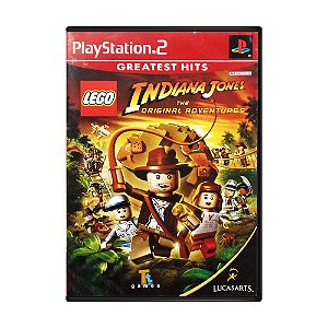 Jogo LEGO Indiana Jones: The Original Adventures - PS2 (Greatest Hits)