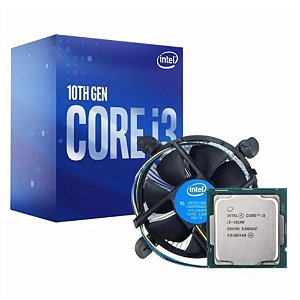 Processador Intel Core I3-10100, LGA 1200, 3.60GHz, 6MB - Intel