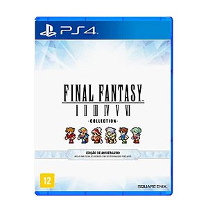 Jogo Final Fantasy I-VI Collection (Edição de Aniversário) - PS4