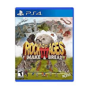 Jogo Rock of Ages 3: Make & Break - PS4