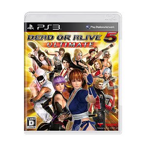 Jogo Dead or Alive 5 Ultimate - PS3 (Japonês)
