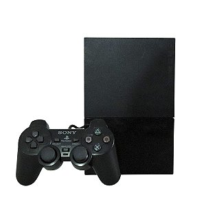 Console PlayStation 2 Slim Preto - Sony (Desbloqueado 1.93)