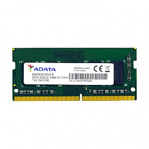 Memória Ram de Notebook 4GB DDR4 3200MHz - Adata