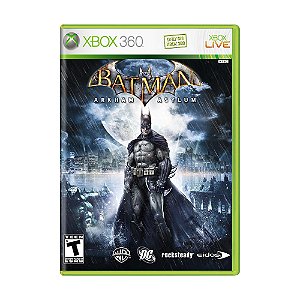 Jogo Batman: Arkham Asylum (Game Of The Year Edition) - Xbox 360 (Capa Lenticular)