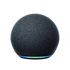Smart Speaker Amazon Echo Dot 4ª Geração Com Alexa Preto