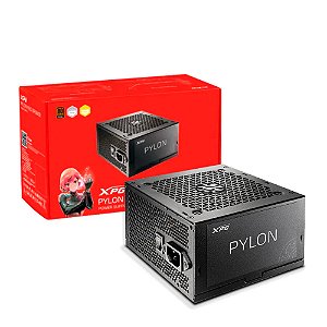 Fonte Pylon 650 Bronze, 650w, 80 Plus Bronze, ATX, Bivolt - XPG