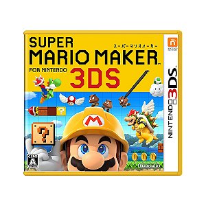 Jogo Super Mario Maker - 3DS (Japonês)