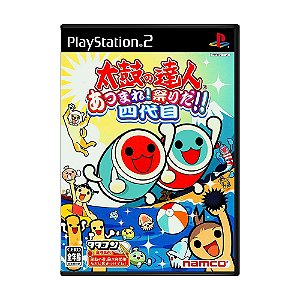 Jogo Taiko no Tatsujin: Atsumare! Matsuri Da!! Yondaime - PS2 (Japonês)