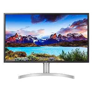 Monitor Branco 32UN500-W UHD 31,2", VA, 4K, 60Hz, 4ms (GtG), HDR10, 2xHDMI/Display - LG