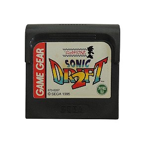 Jogo Sonic Drift 2 - GameGear (Japonês)