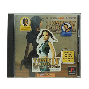 Jogo Tomb Raider IV: The Last Revelation - PS1 (Japonês)