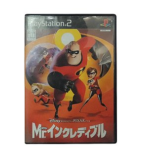 Jogo The Incredibles - PS2 (Japonês)