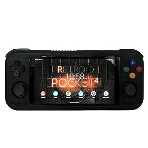 Console Portátil RetroID Pocket 4 Pro Preto