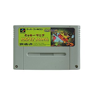Jogo Mickey Mania: The Timeless Adventures of Mickey Mouse - SNES (Japonês)