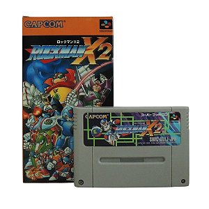 Jogo Mega Man X2 - SNES (Japonês)