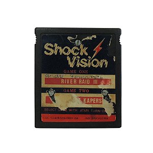 Jogo Shock Vision 2 em 1 (River Raid III e Keystone Kapers) - Atari