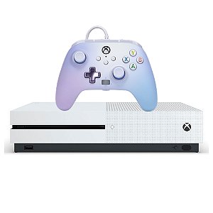 Console Xbox One S 1TB Com Controle PowerA com fio (All Digital Edition) - Microsoft