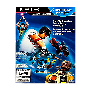 Jogo Playstation Move Demo Disc Volume 3 - PS3 (Capa Dura)