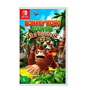 Jogo Donkey Kong Country Returns HD - Nintendo Switch