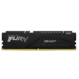 Memória Ram Gamer Fury Beast Preta, DDR5, 16GB, 5600MHz - HyperX