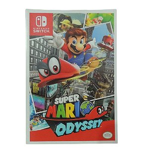 Livro Guia Oficial Super Mario Odyssey - Prima Games