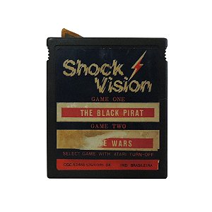 Jogo Shock Vision 2 em 1 (The Black Pirat e Space Wars) - Atari