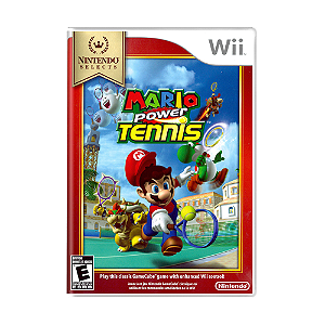Jogo Mario Power Tennis - Wii (Nintendo Selects)