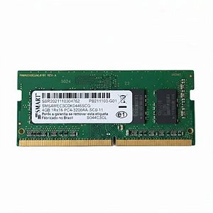 Memória Ram Para Notebook 8GB, DDR4, 2666MHz - Smart