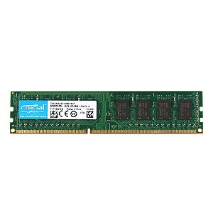 Memória Ram para Desktop 4GB UDIMM, DDR3, 1066MHz - Crucial