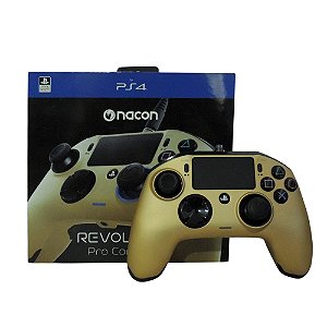 Controle NACON Revolution PRO Dourado - PS4