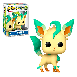Boneco Pokémon: Leafeon, Nº 866 - Funko Pop!