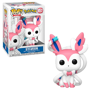 Boneco Pokémon: Sylveon, Nº 857 - Funko Pop!