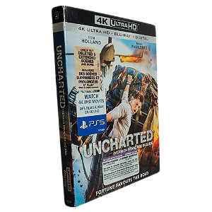 Filme Uncharted: Fora do Mapa (Lacrado)