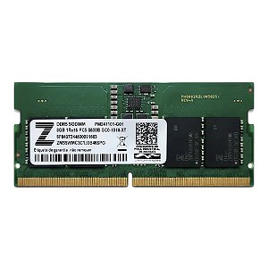 Memória RAM Para Notebook 8GB, 5600MHz, DDR5