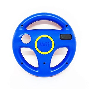Volante para Nintendo Wii Azul e Vermelho - Wii
