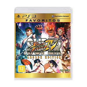 Jogo Super Street Fighter IV: Arcade Edition - PS3 (Favoritos)