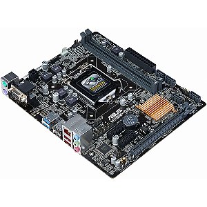 Placa Mãe H110M-CS/BR, Intel, Socket LGA1151, DDR4 - ASUS