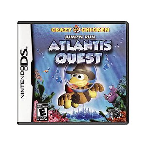 Jogo Crazy Chicken: Jump'N Run Atlantis Quest - DS