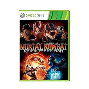 Jogo Mortal Kombat (Komplete Edition) - Xbox 360 (Lacrado)