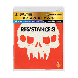 Jogo Resistance 3 - PS3 (Lacrado, Favoritos)